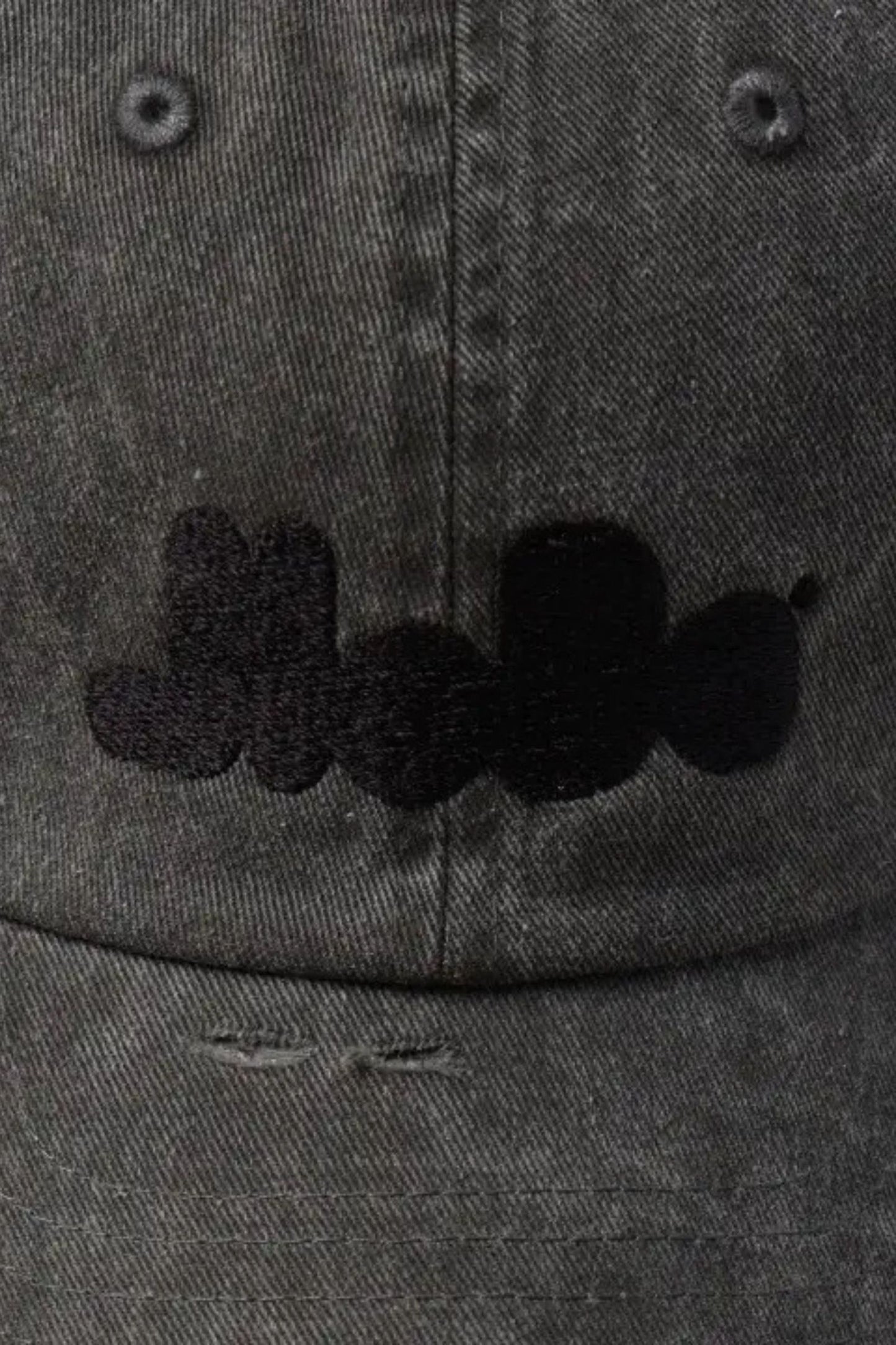 jieda logo damage dyed cap