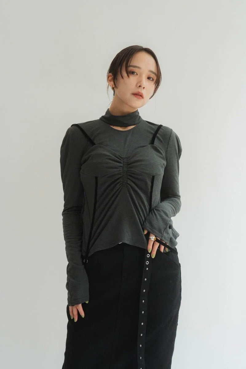 puff sleeves docking tops