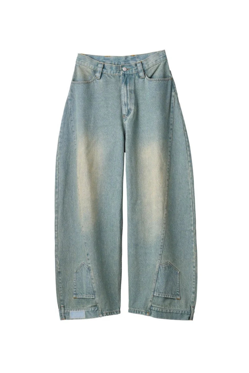 shirt wrap denim pants