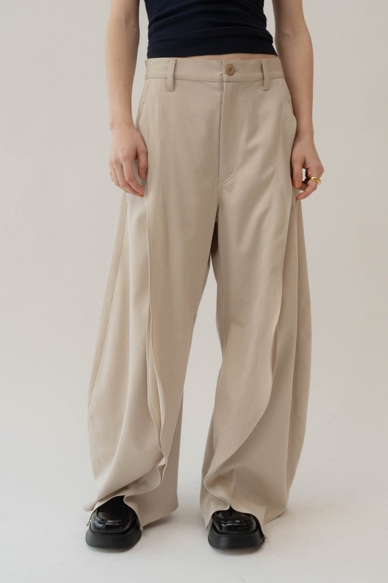 slit deformed pants(unisex)
