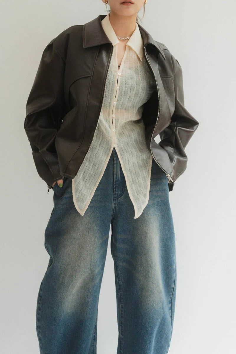 spaghetti denim pants
