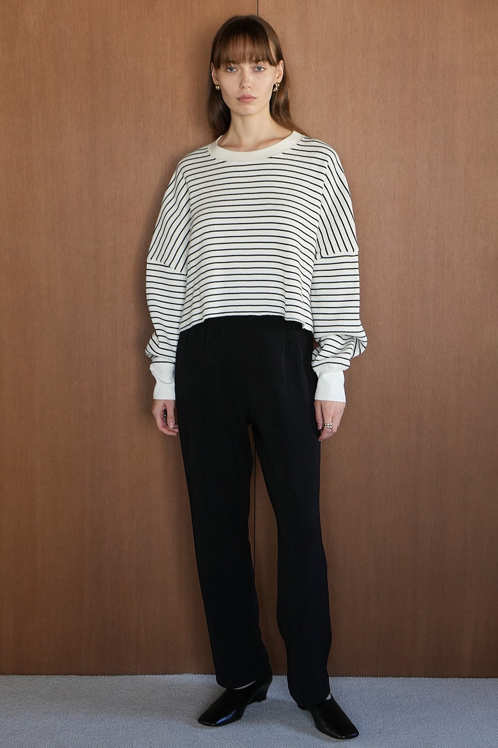 thermal cropped tops