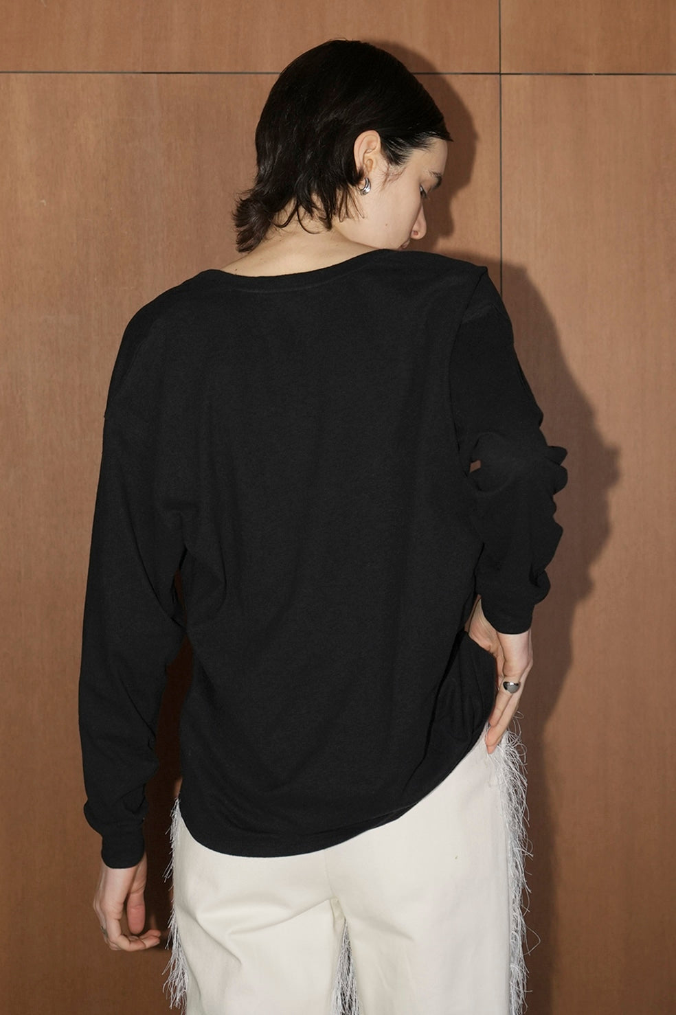 deep v neck tops
