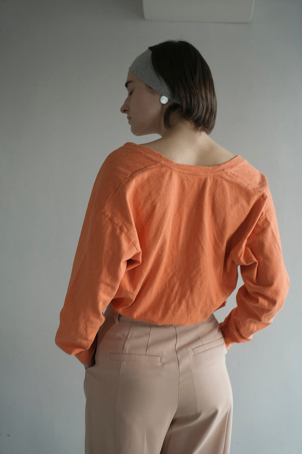 deep v neck tops