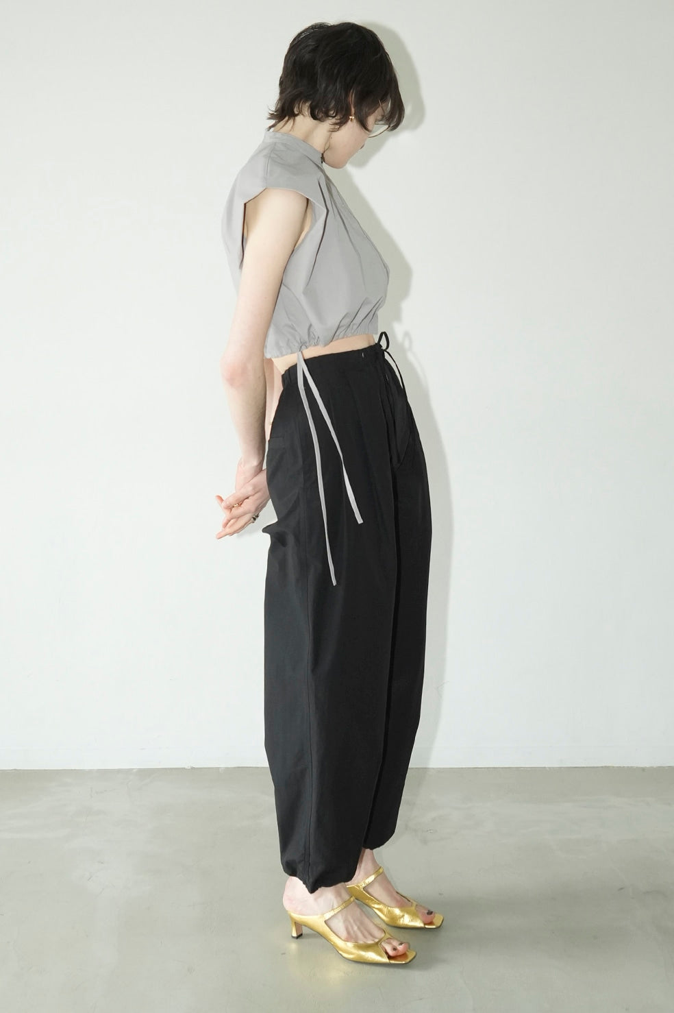 cotton parachute pants