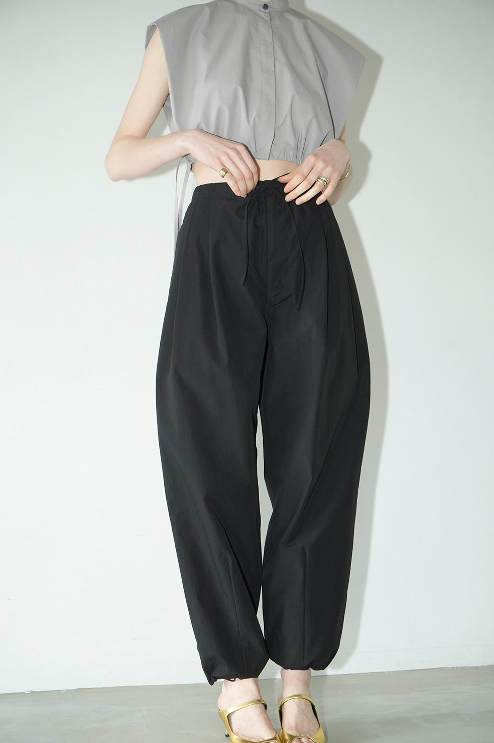 cotton parachute pants