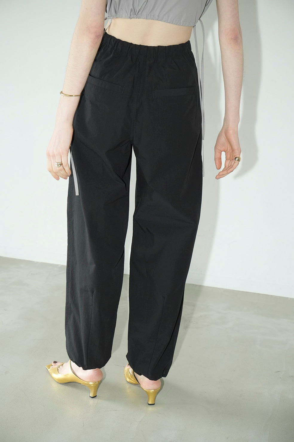 cotton parachute pants