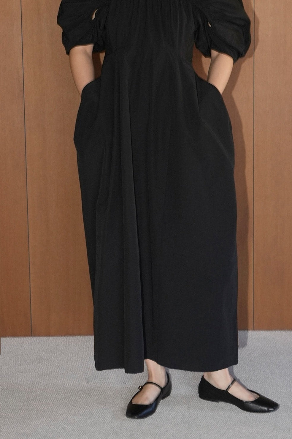 crossing gather onepiece