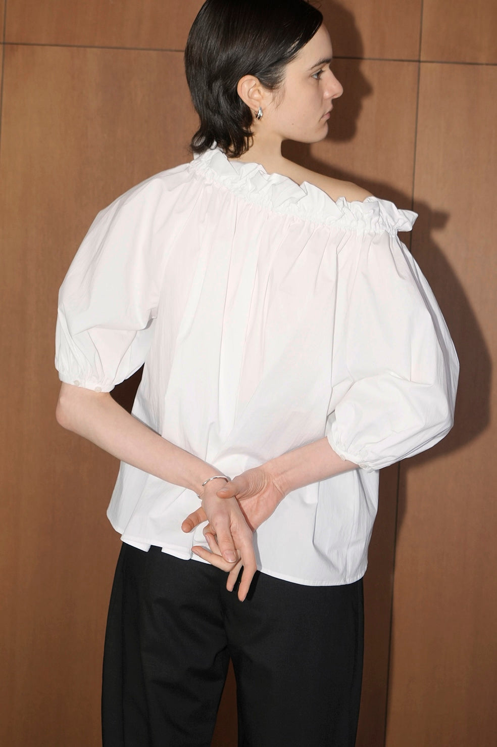 2way puff neck tops