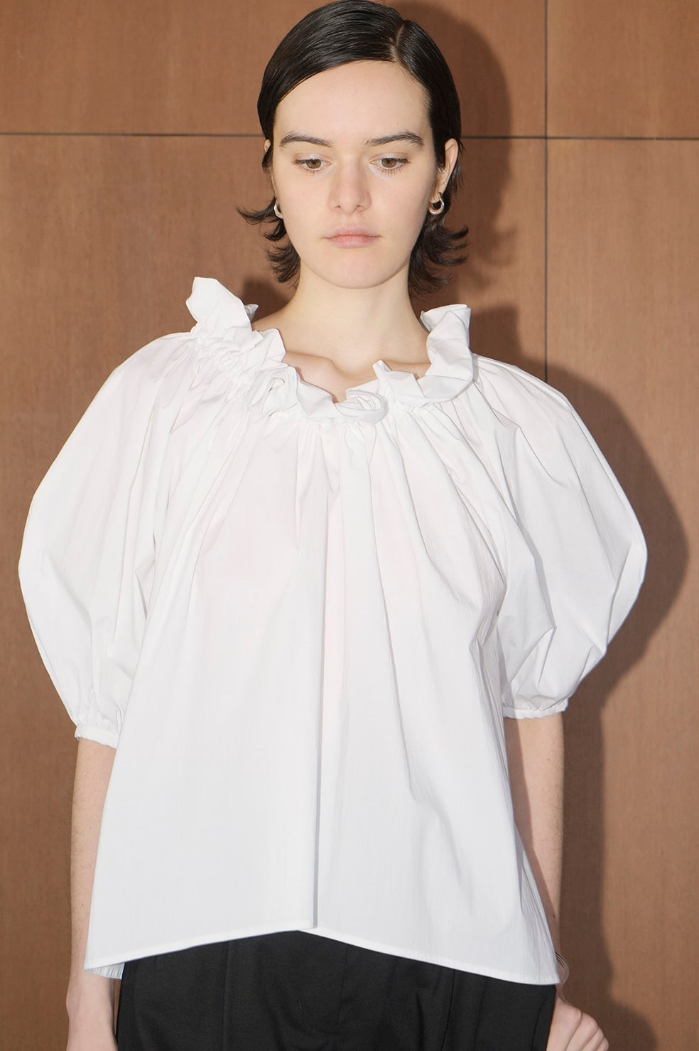 2way puff neck tops