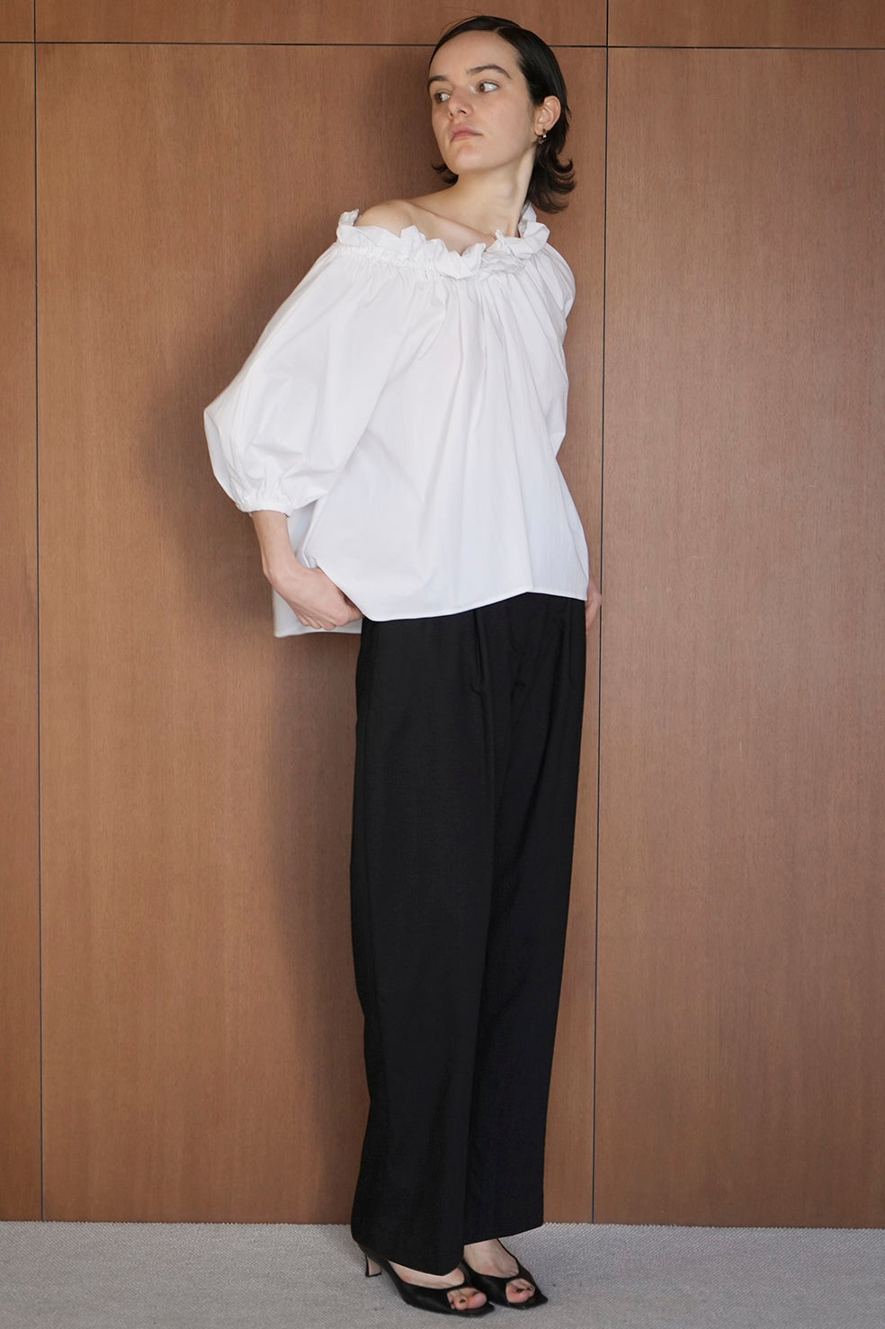 2way puff neck tops