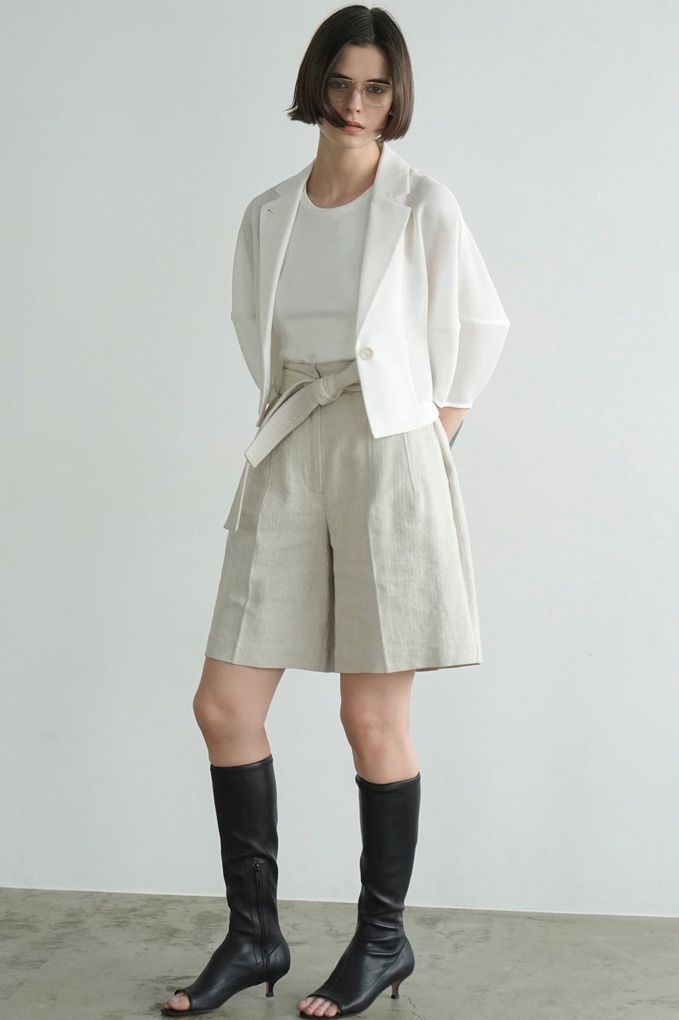 mesh lantern jacket