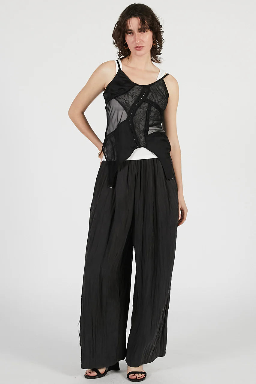 lingerie collage top