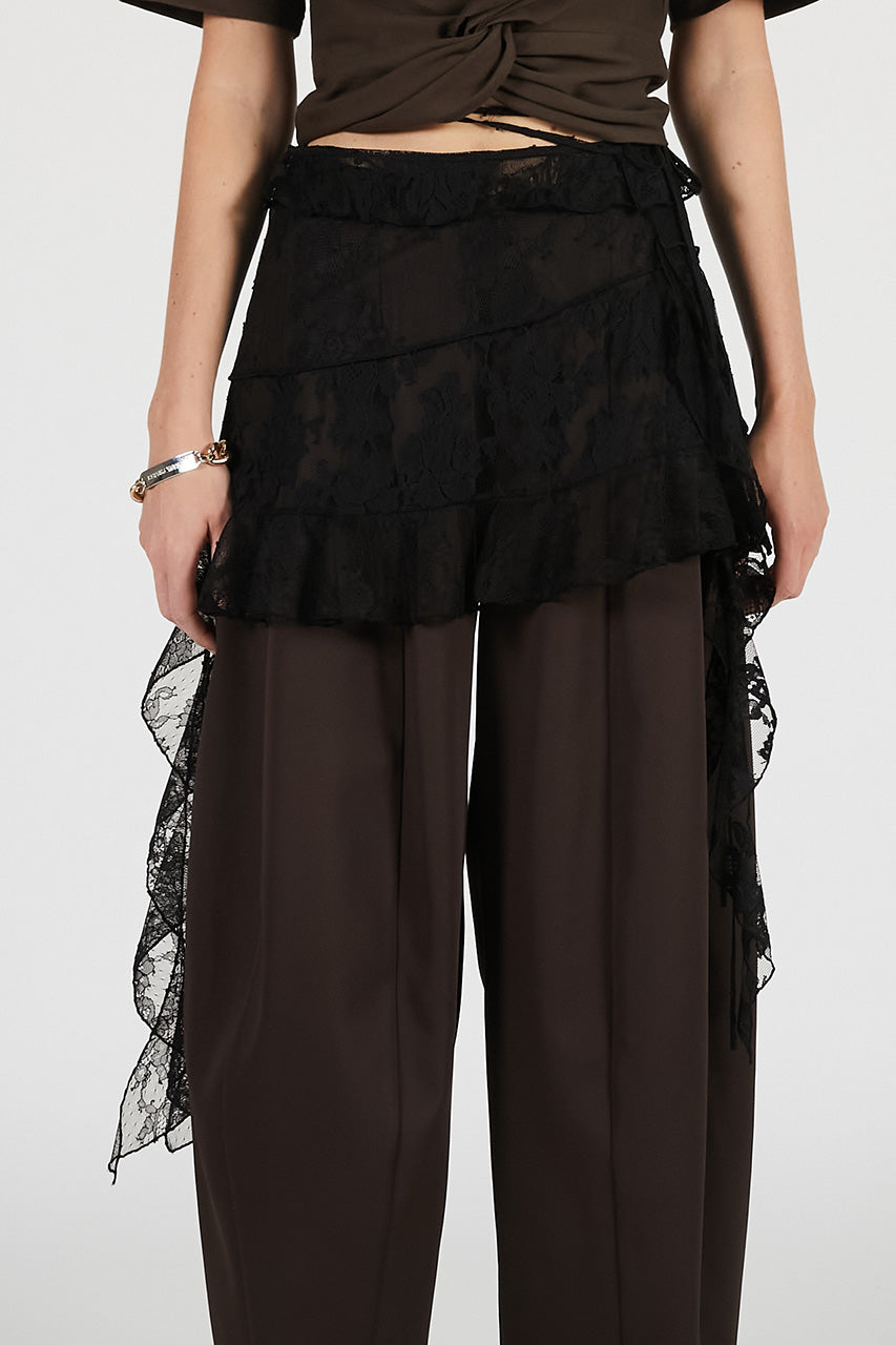 lace wrap skirt