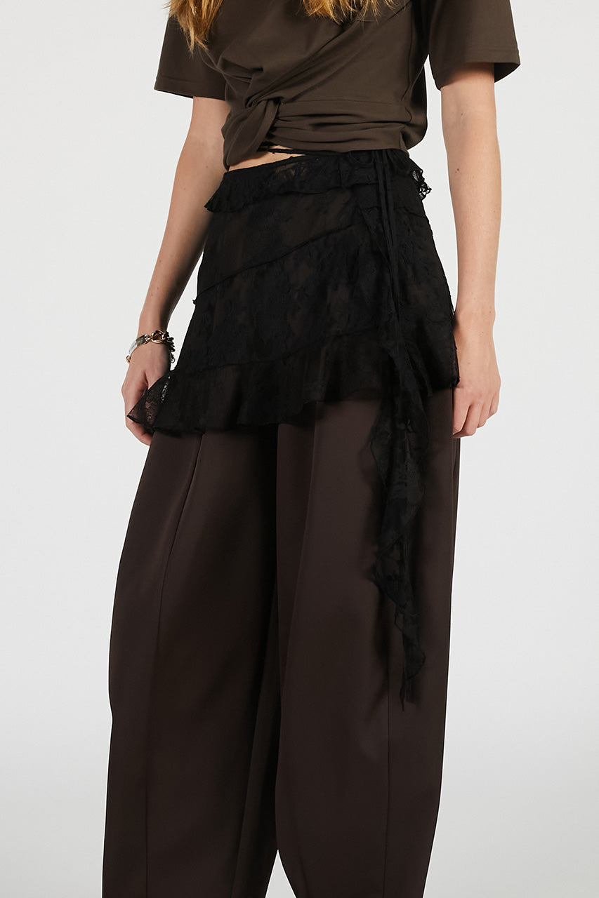 lace wrap skirt