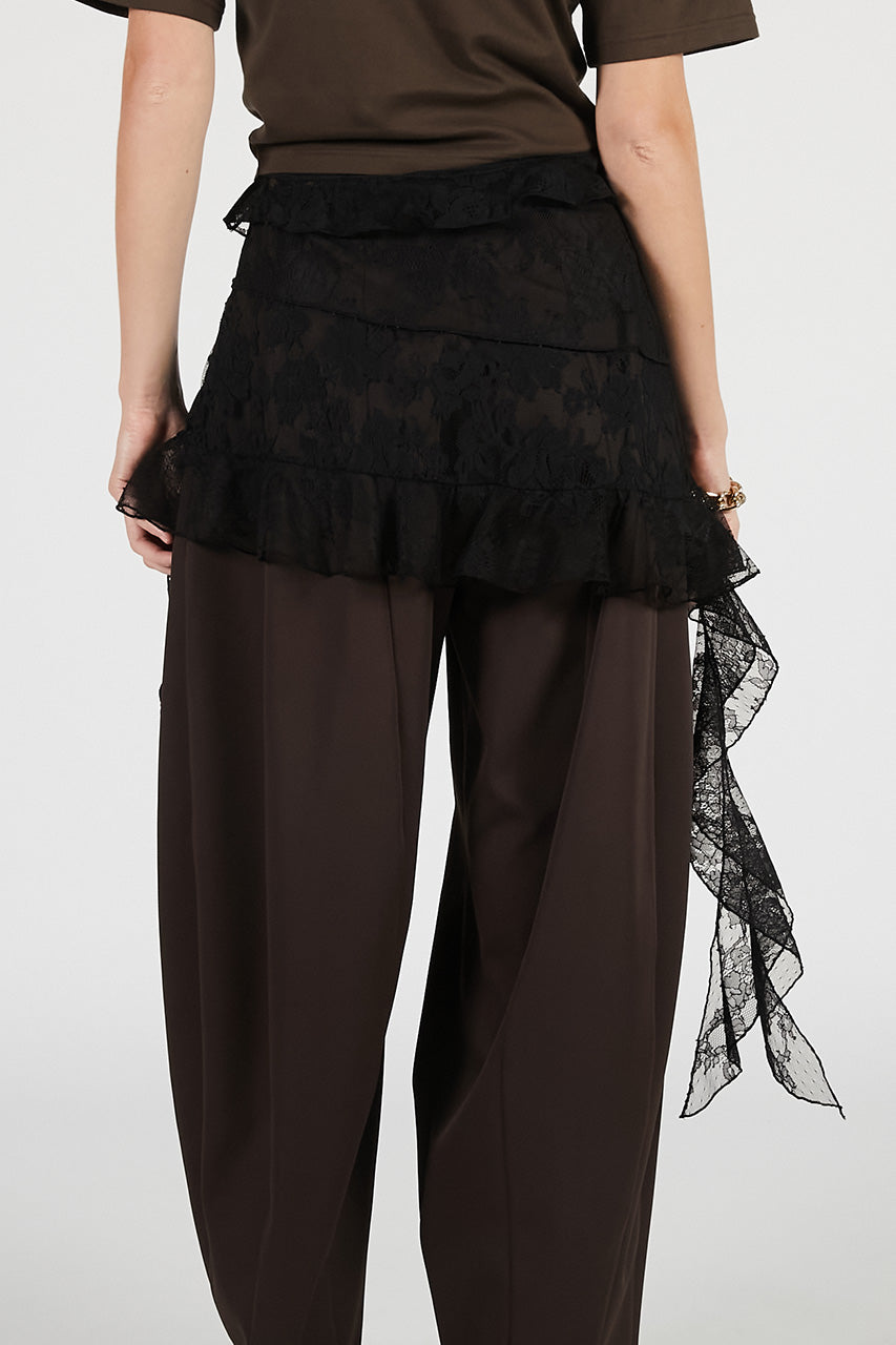 lace wrap skirt