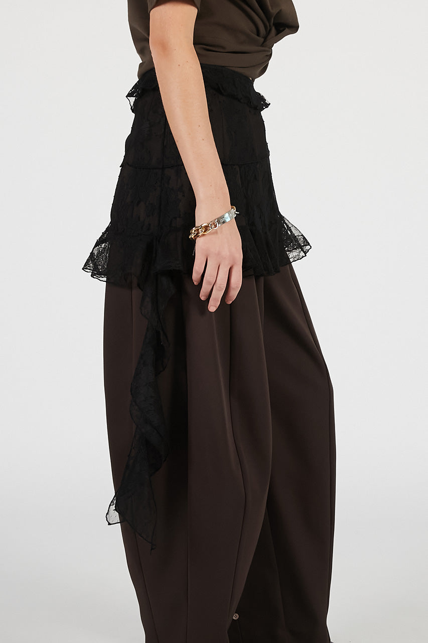 lace wrap skirt