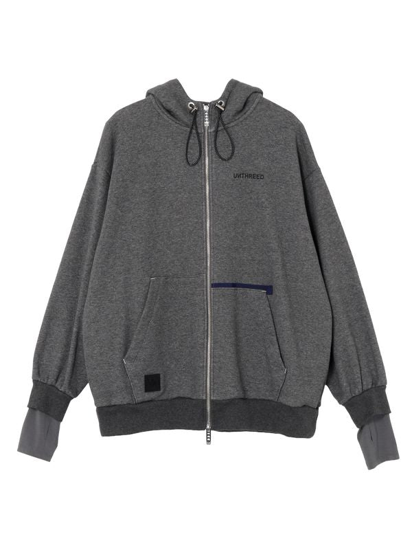 arm cover docking zipup hoodie