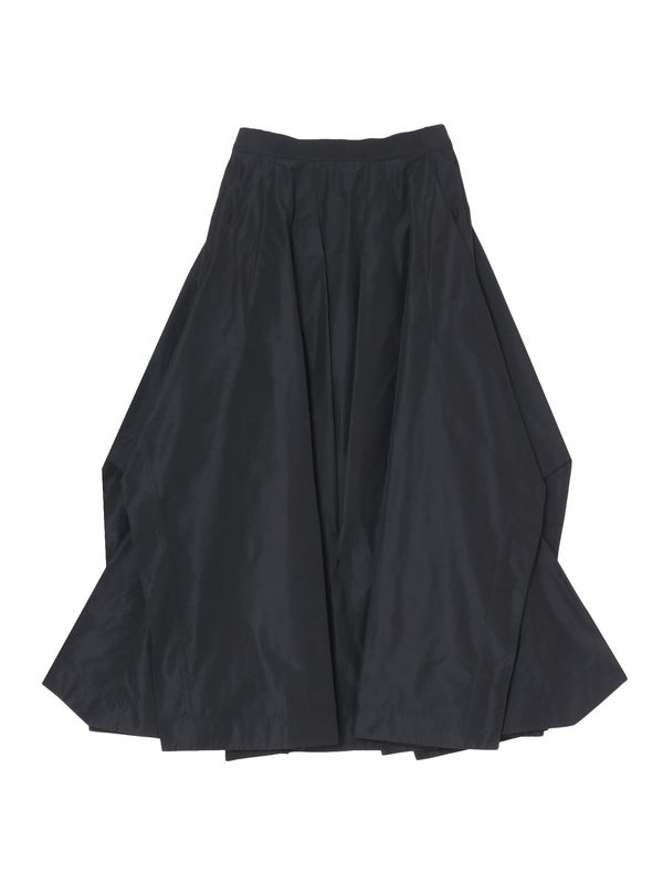 irregular hem skirt
