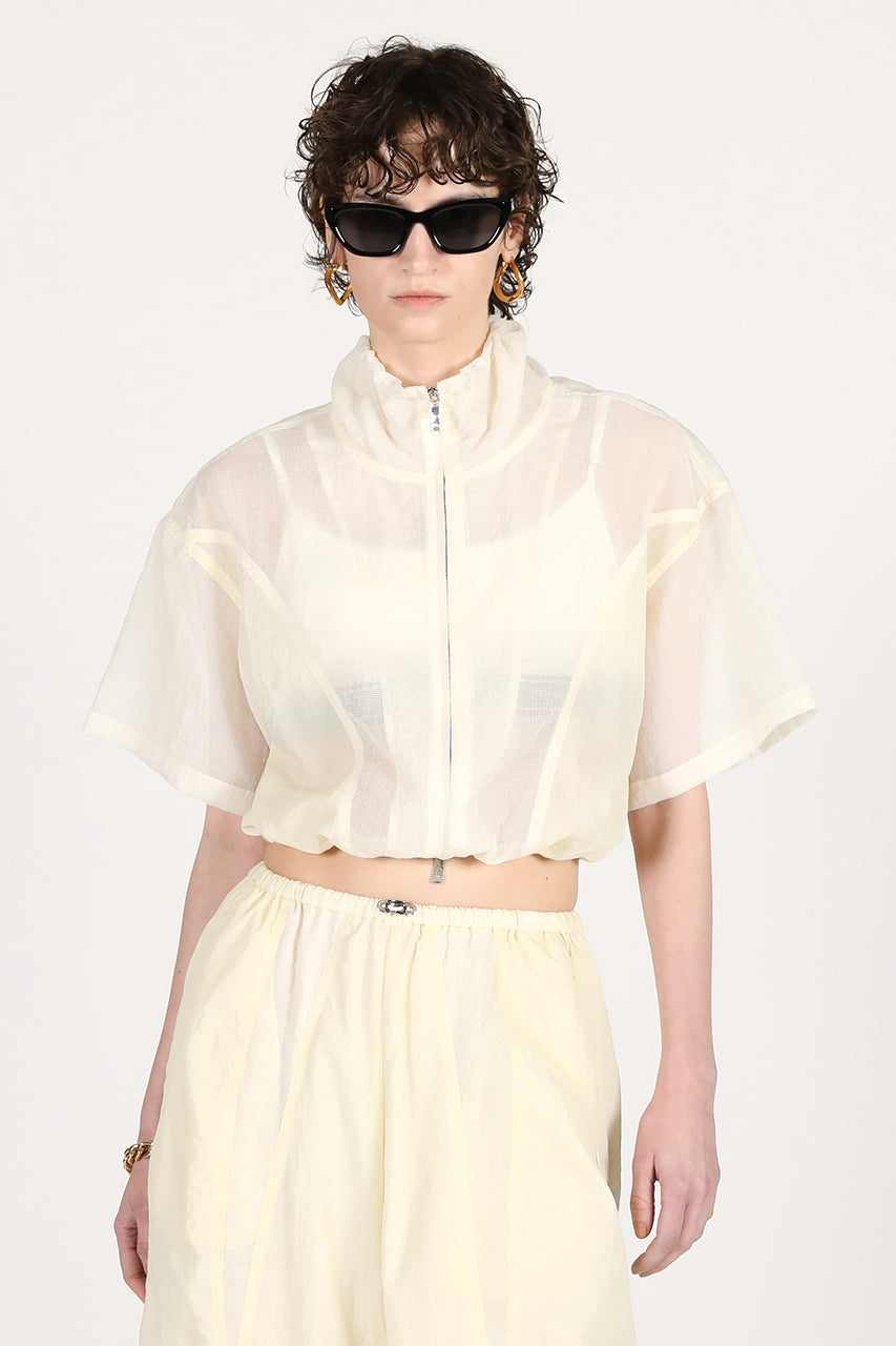 sheer ripstop track jacket