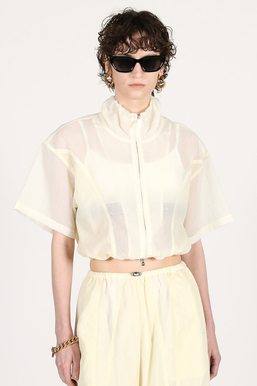 sheer ripstop track jacket