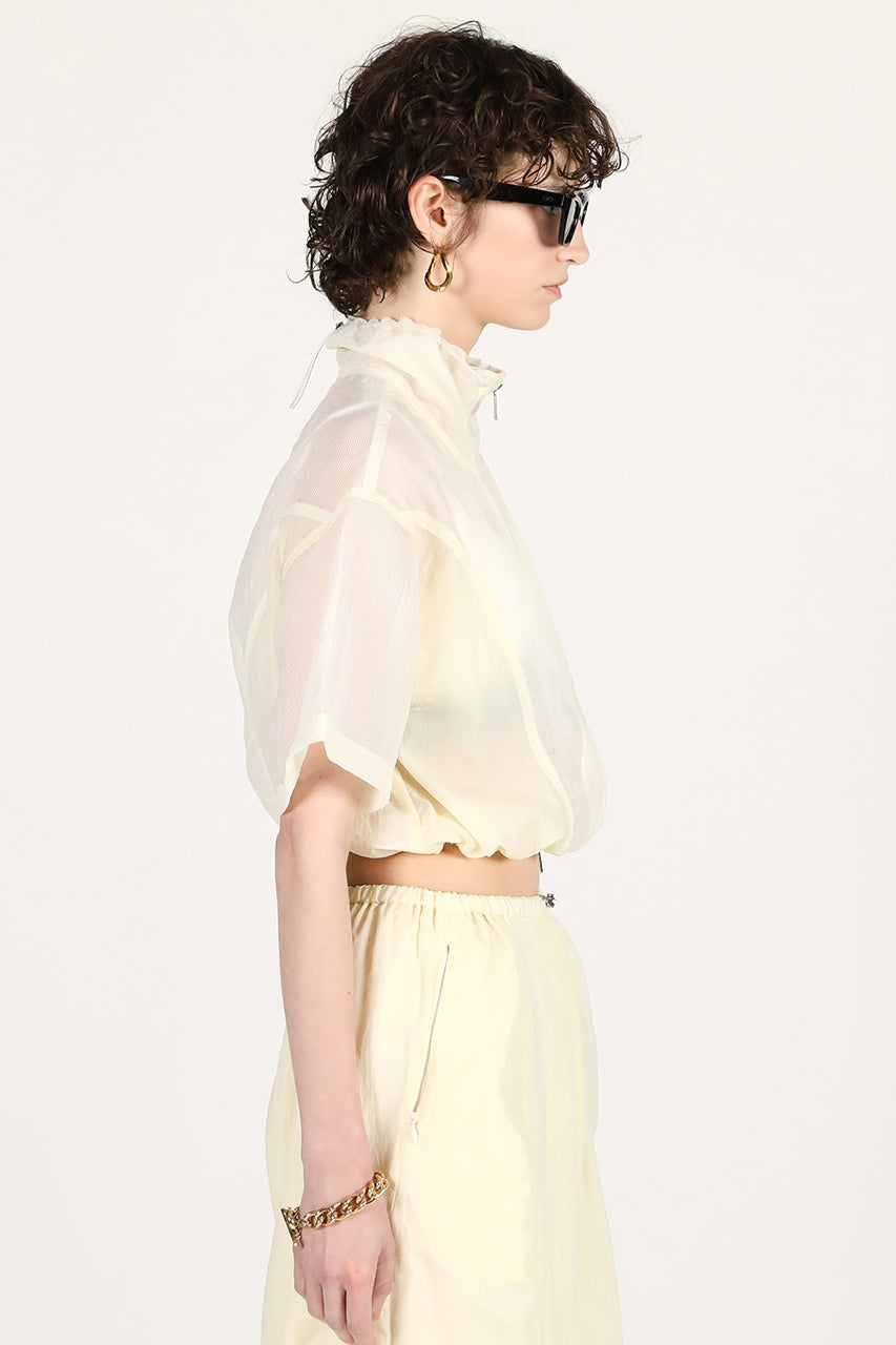 sheer ripstop track jacket
