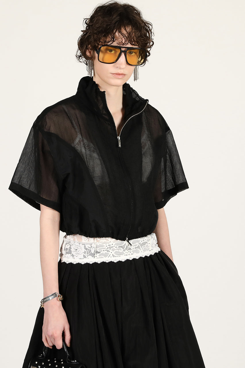 sheer ripstop track jacket