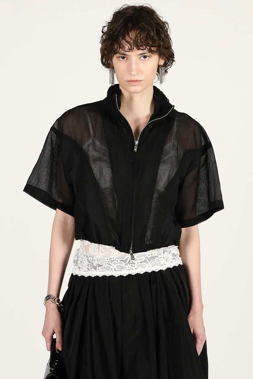 sheer ripstop track jacket