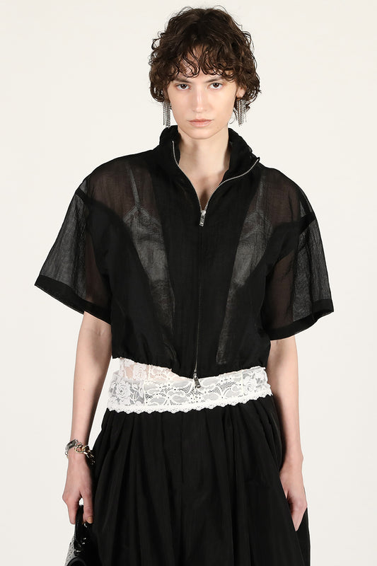 sheer ripstop track jacket