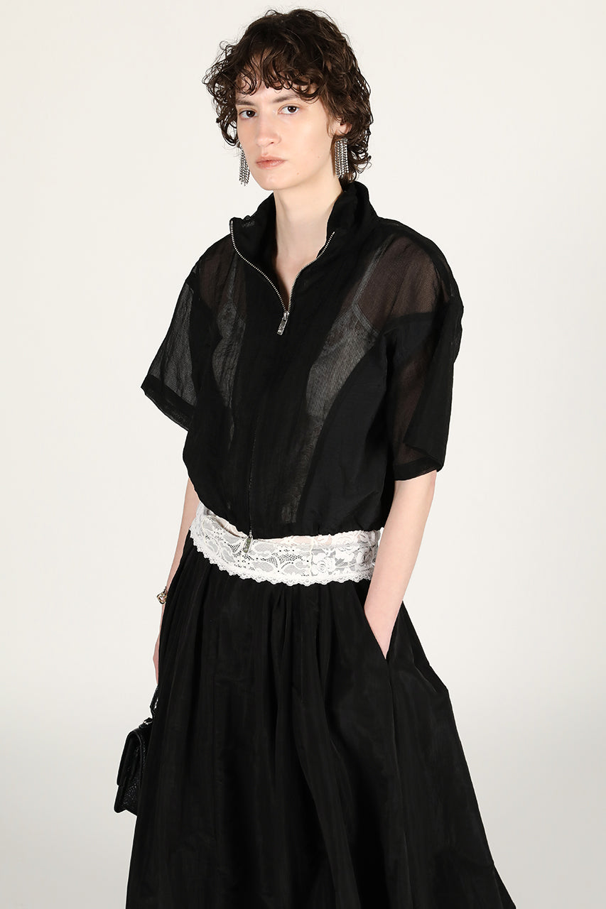 sheer ripstop track jacket
