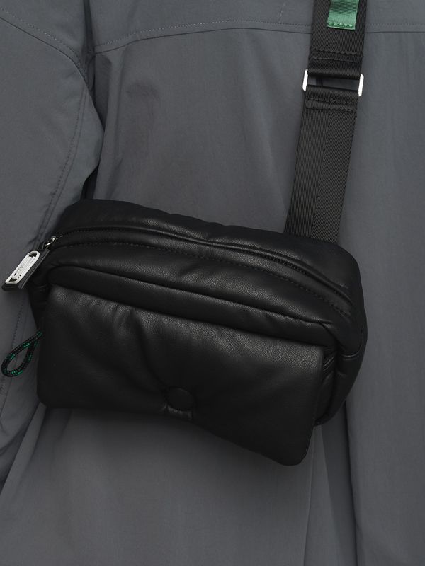 leather plump mini bag