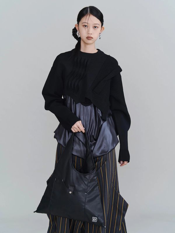 2way padded triangle bag