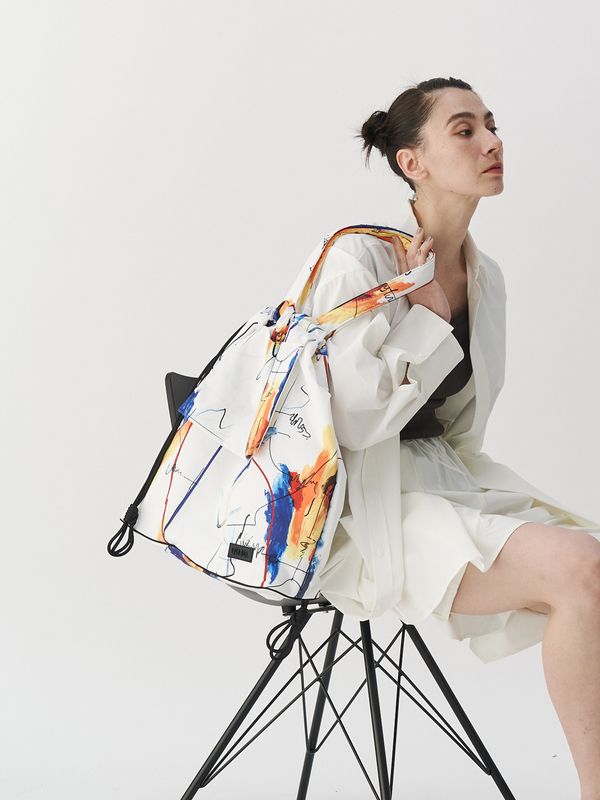 rakugaki art 2way tote
