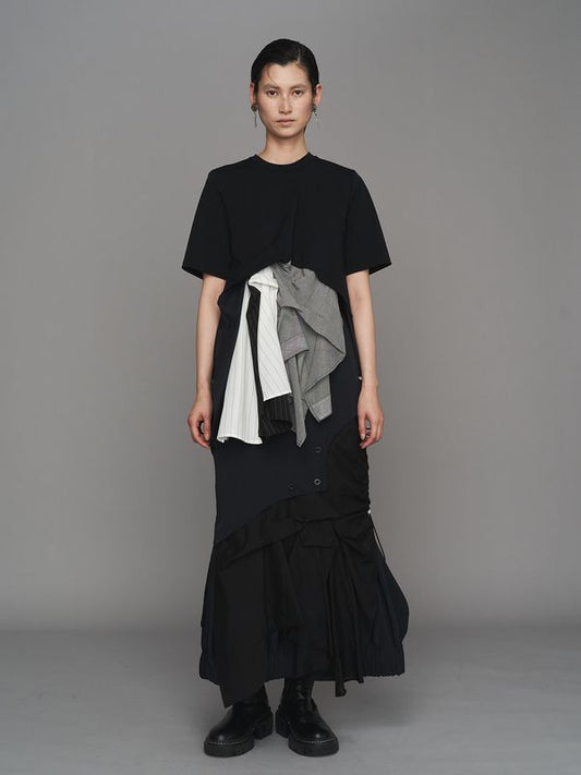 pattern mix t-sh