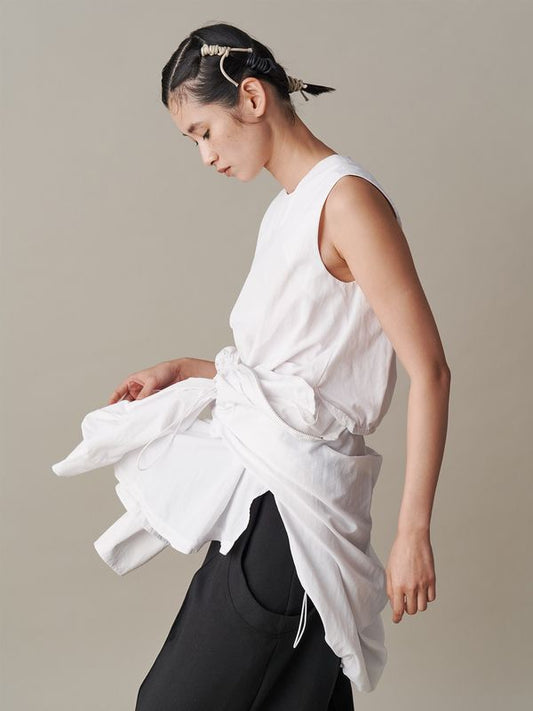 wave shirring 2way sh