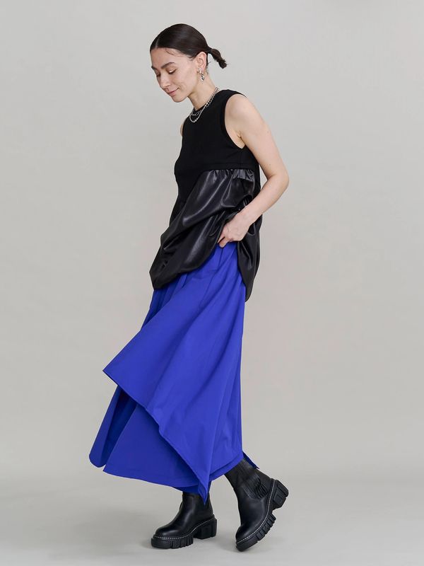 glossy tuck drape tt