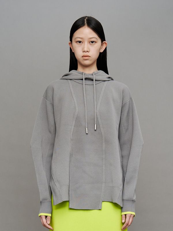 hood knit tent top