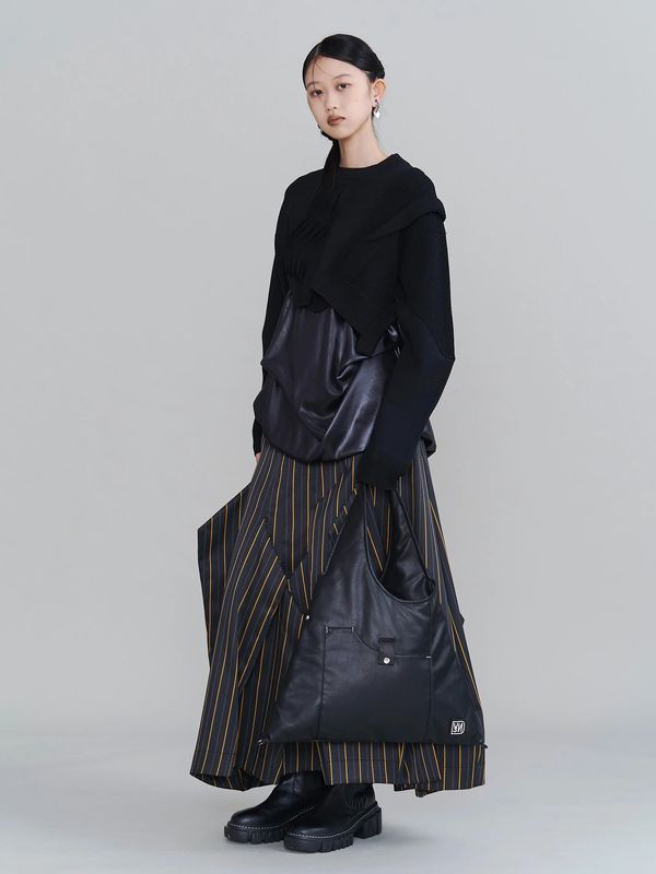 2way padded triangle bag