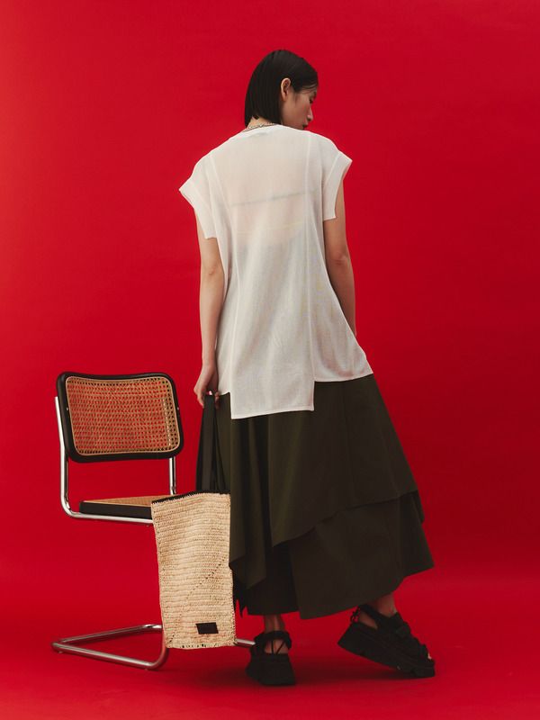 triangle fold tote