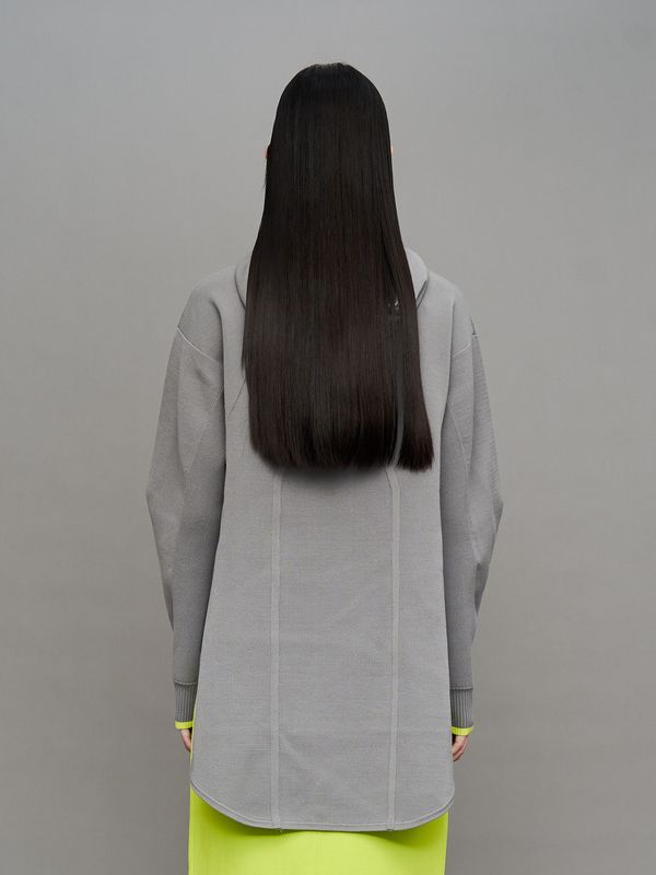 hood knit tent top