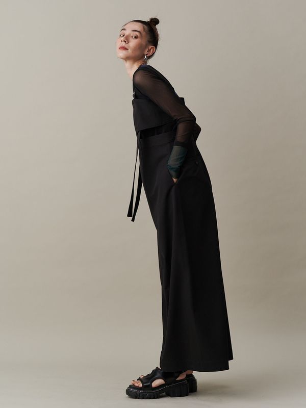 wave line sheer top