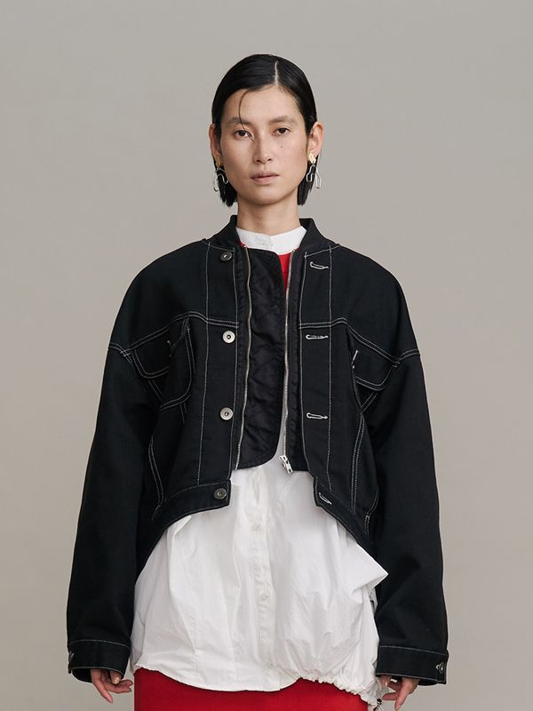 ma-1 docking denim jacket