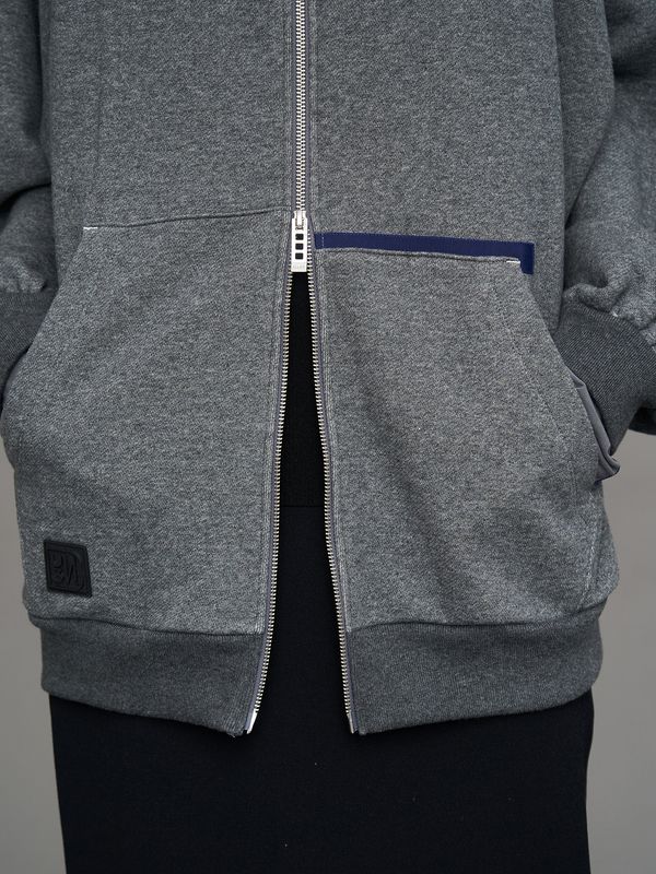 arm cover docking zipup hoodie