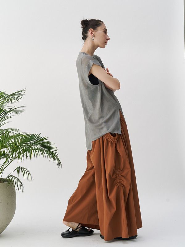 round gather wide pt