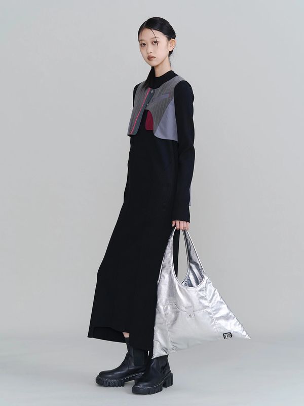 2way padded triangle bag