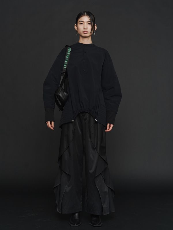 leather plump mini bag