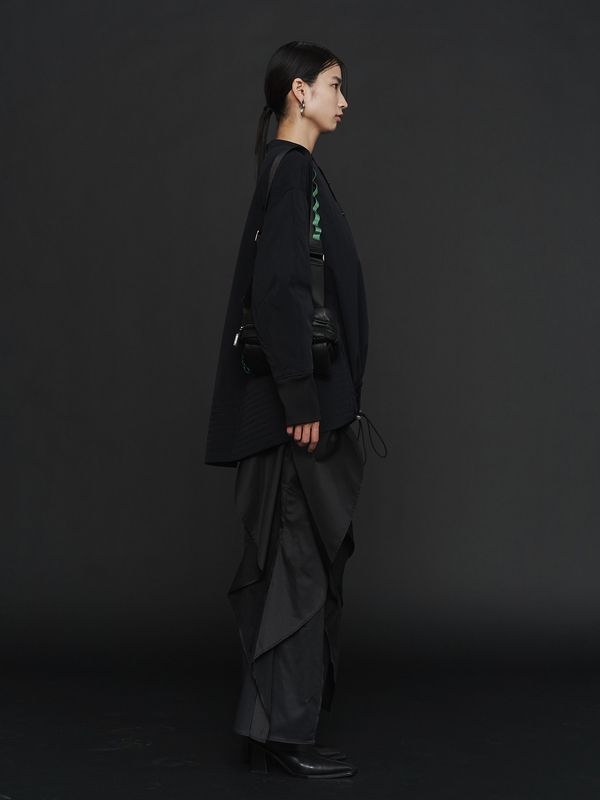 leather plump mini bag