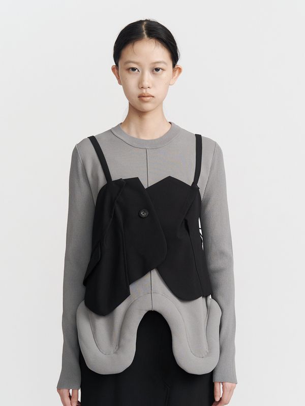 front back docking bustier