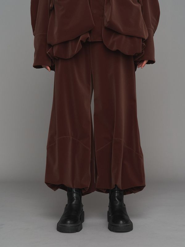 velvet hem gather pt