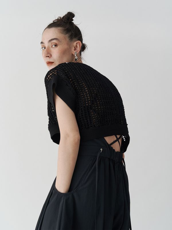 crochet wave top